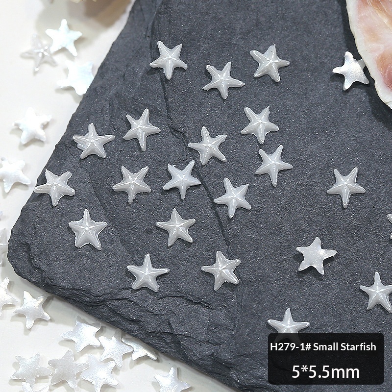 Accessoires d’ongles DIY en résine, série coquillages marins – H279 8 Conch, 1 pièce