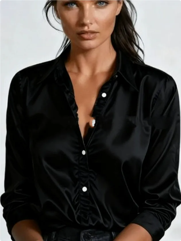 Women's Fashion Individual Casual Loose Shirt 137Tlsdcs12 - Shop at LoveMi