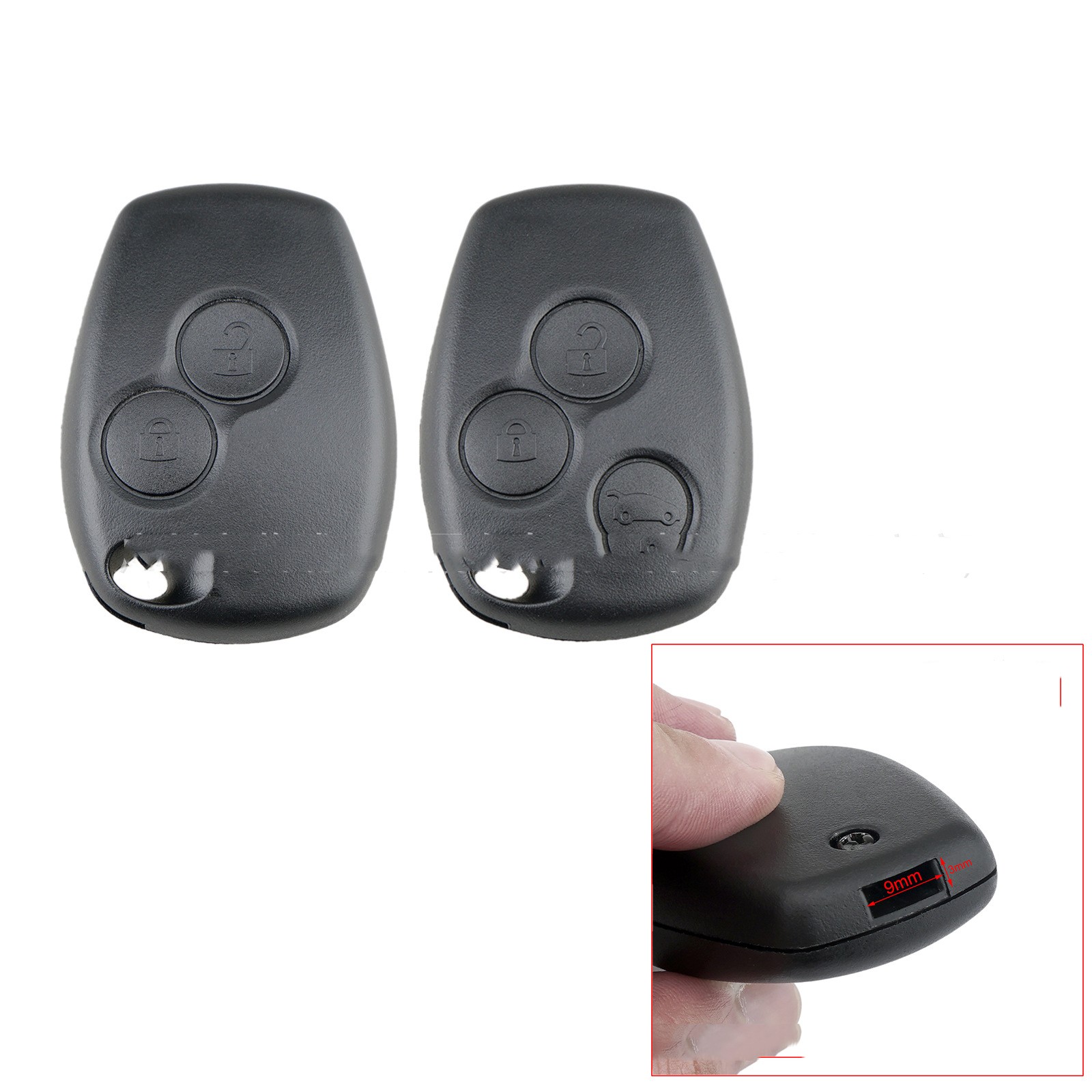 Engineering Plastics Car Key Fobs Remote Controls
