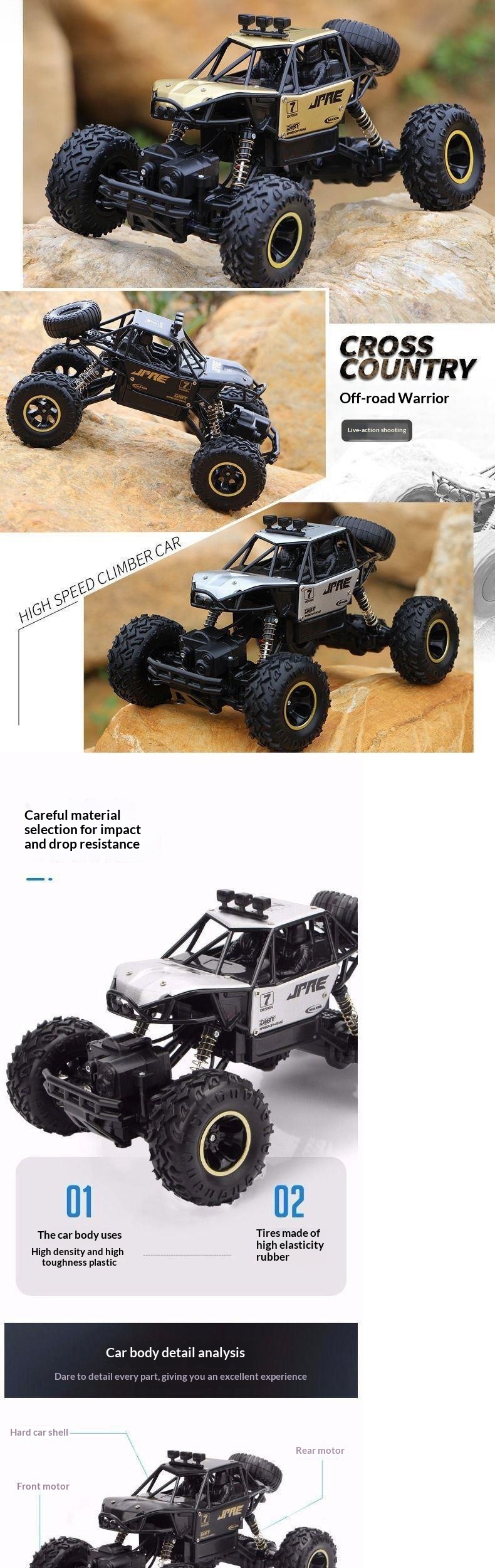 Drift Remote Control Car Large Off-road Vehicle Four-wheel 1ce3c4ec 9b32 48f8 8720 C329644ba835 Trans
