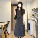 Long Skirt Two Piece Suit-2Xl