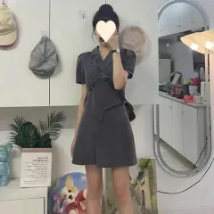 French-style Figure-flattering Versatile Midi Skirt - Short Skirt Two Piece Suit-4Xl - View 1