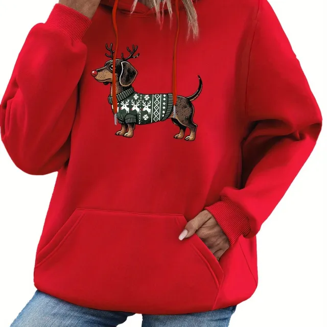 European Size Drop shoulder Sleeve Casual Sports Hoodie Sweater Picture Style 2Xl - Shop at LoveMi
