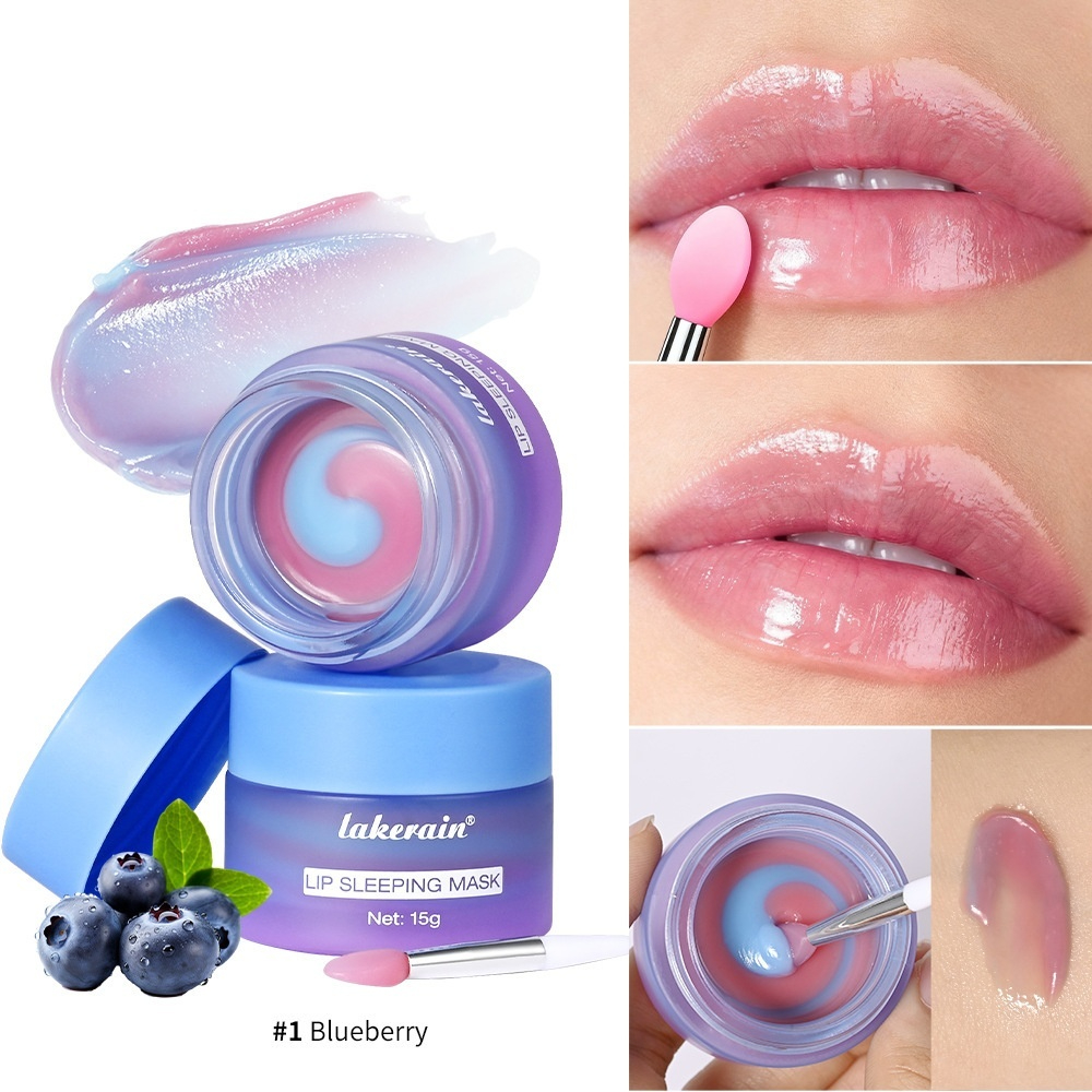 Two-tone Lip Mask Suitable For Both Day And Night Use Moisturizing And Hydrating Lip Balm - imagen 1