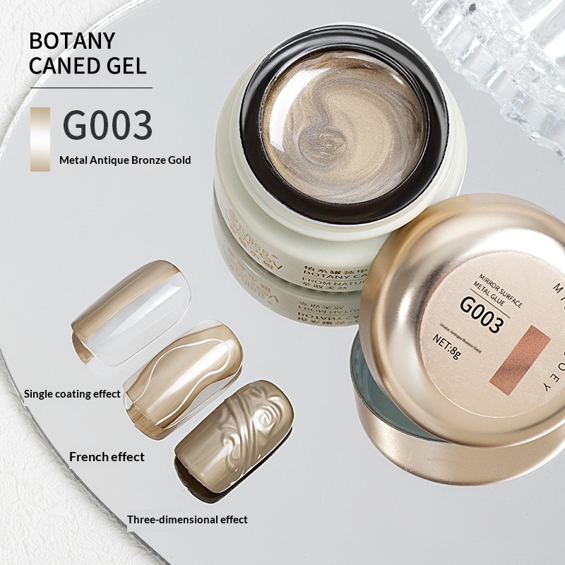 Japanese-style Liquid Mirror Metallic Gel Polish 7