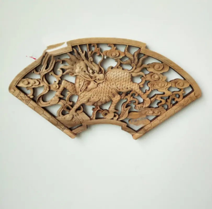New Chinese-style Dongyang Wood-carved Pendant Crafts