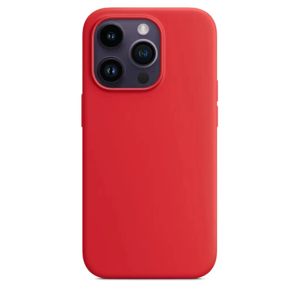 Liquid Silicone Phone Case With Magnetic Adsorption And Animated Pop-up Window