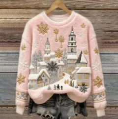 Autumn And Winter Women's Christmas Sweaters - Efhueowkf-L - View 1