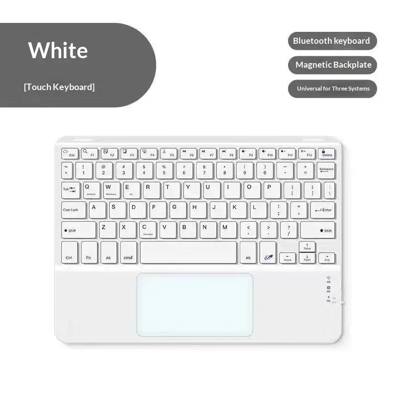 Compatible With Tablet External Touch-control Bluetooth Keyboard