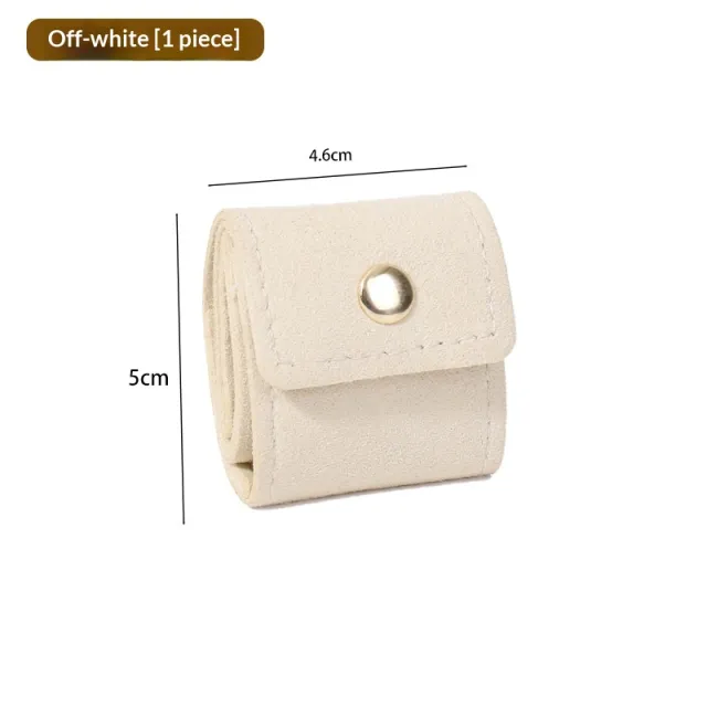 Ring And Earring Portable Case Makeup Bagconvenient Beige - Shop at LoveMi