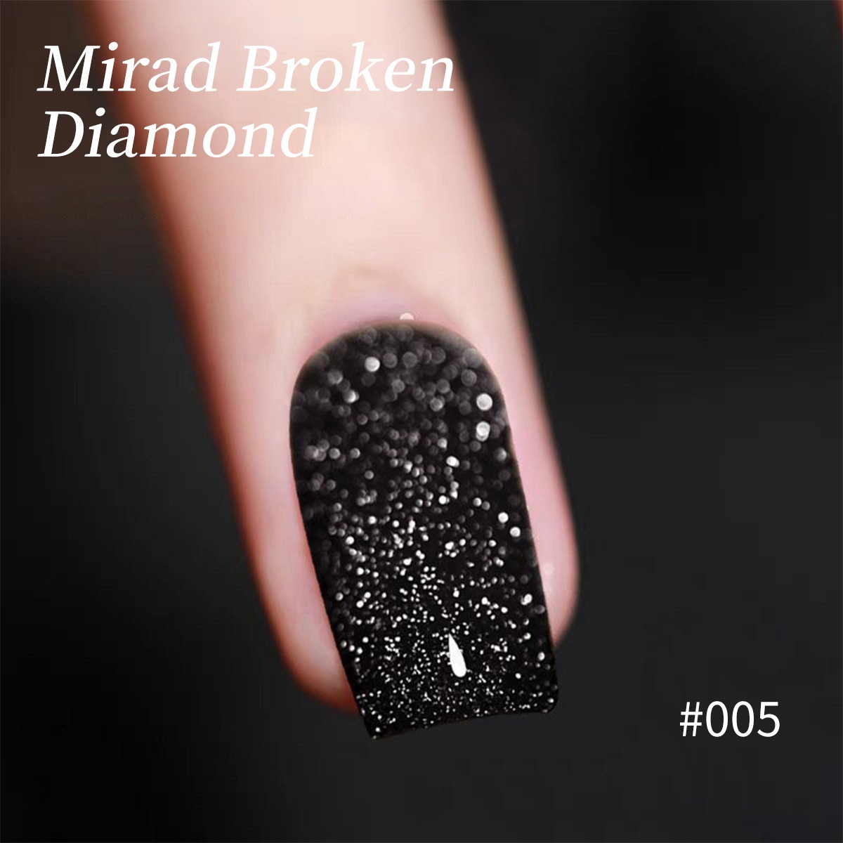 Flashy Reflective Nightclub-style Glitter Nail Gel 10