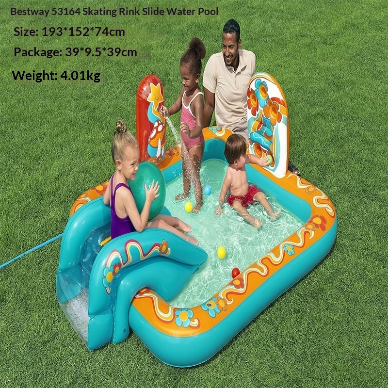 Inflatable Ocean Ball Pit Slide Water Children's Swimming Pool - Image 2