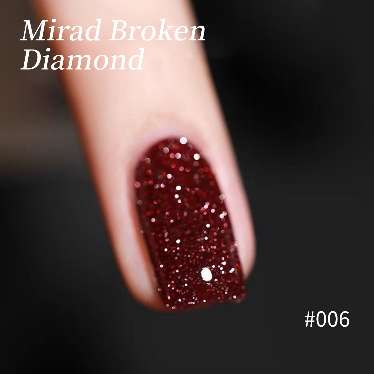 Flashy Reflective Nightclub-style Glitter Nail Gel 11