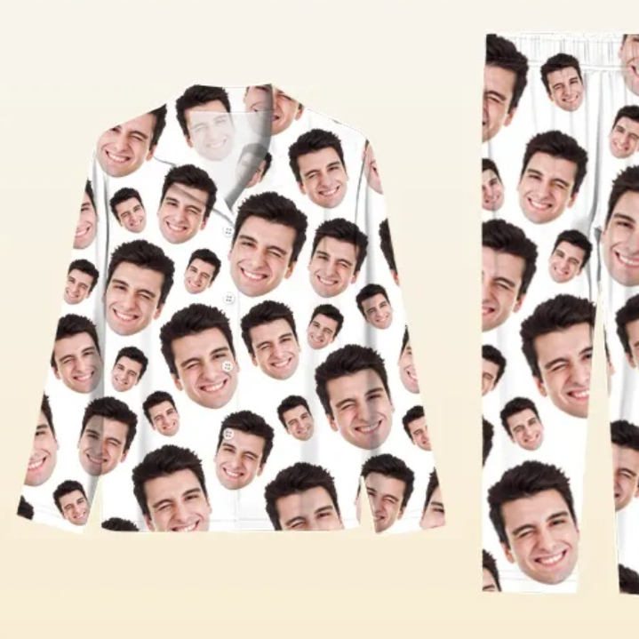 Viking Print On Demand Men Long Pajama Set