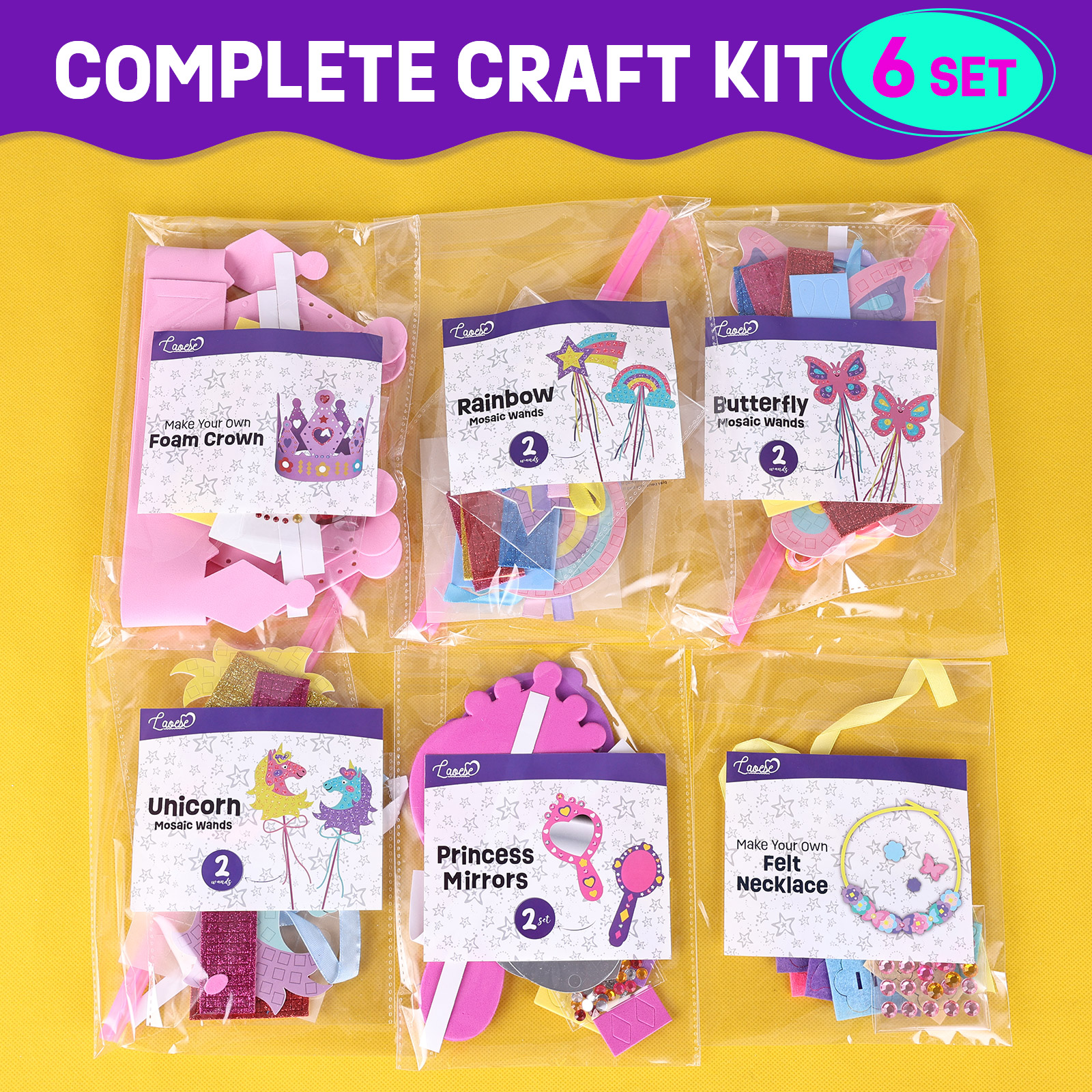 Crown And Mirror Dress-Up Set Material Pack