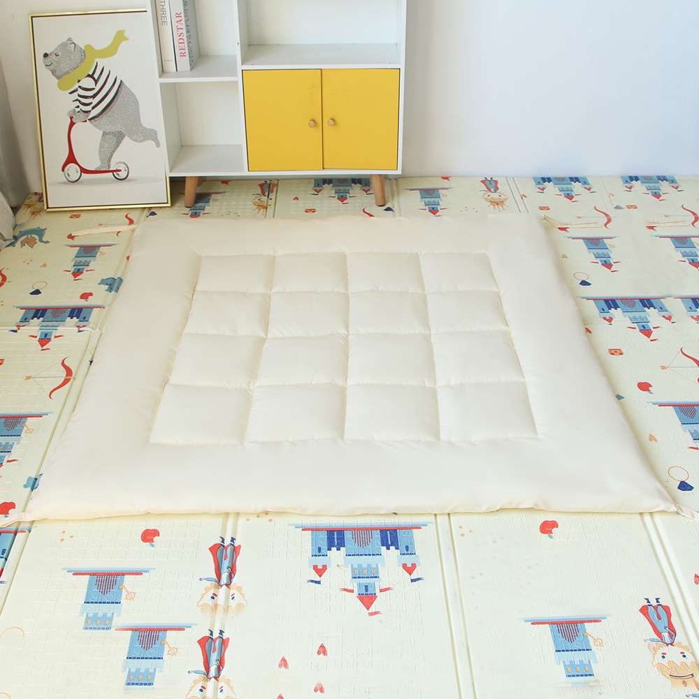Square Cotton Crawling Mat For Babies Home Use