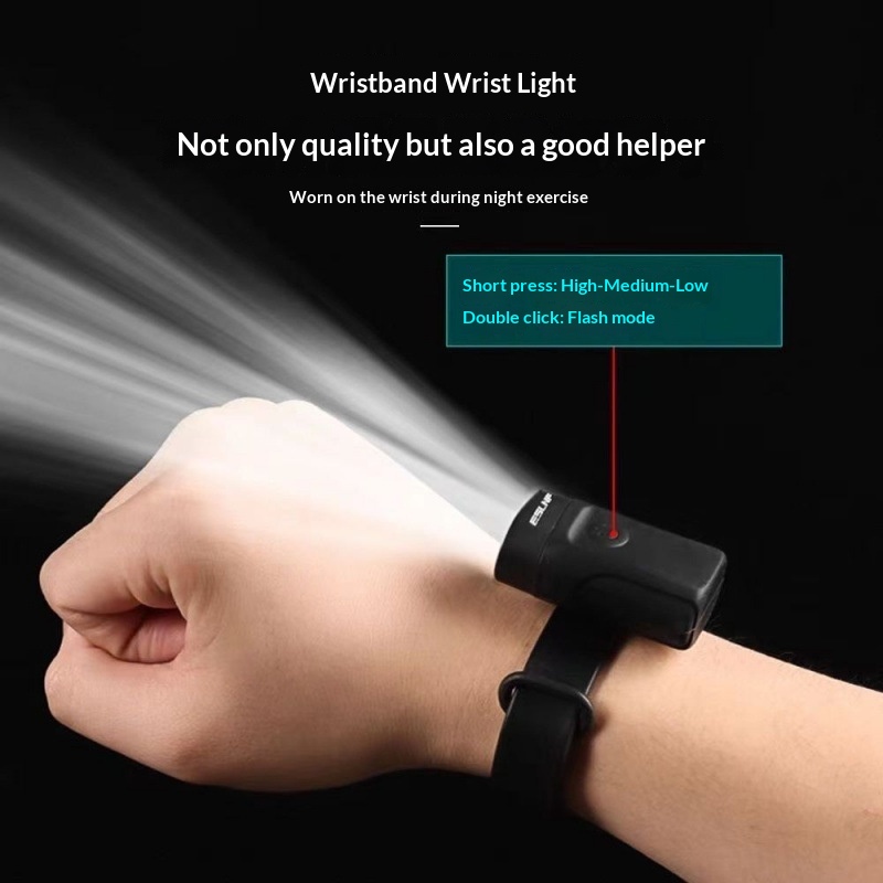 Outdoor Multi-Functional Warning Wrist Light