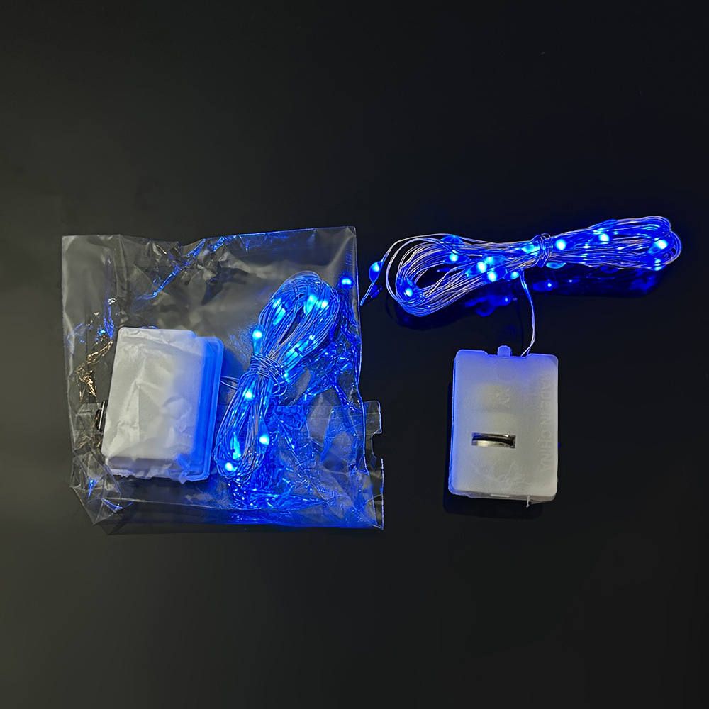 LED Small Square Box Battery-powered Colorful Ambient String Lights