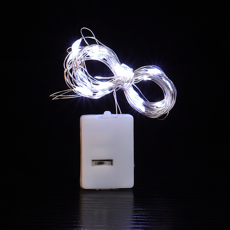 LED Small Square Box Battery-powered Colorful Ambient String Lights