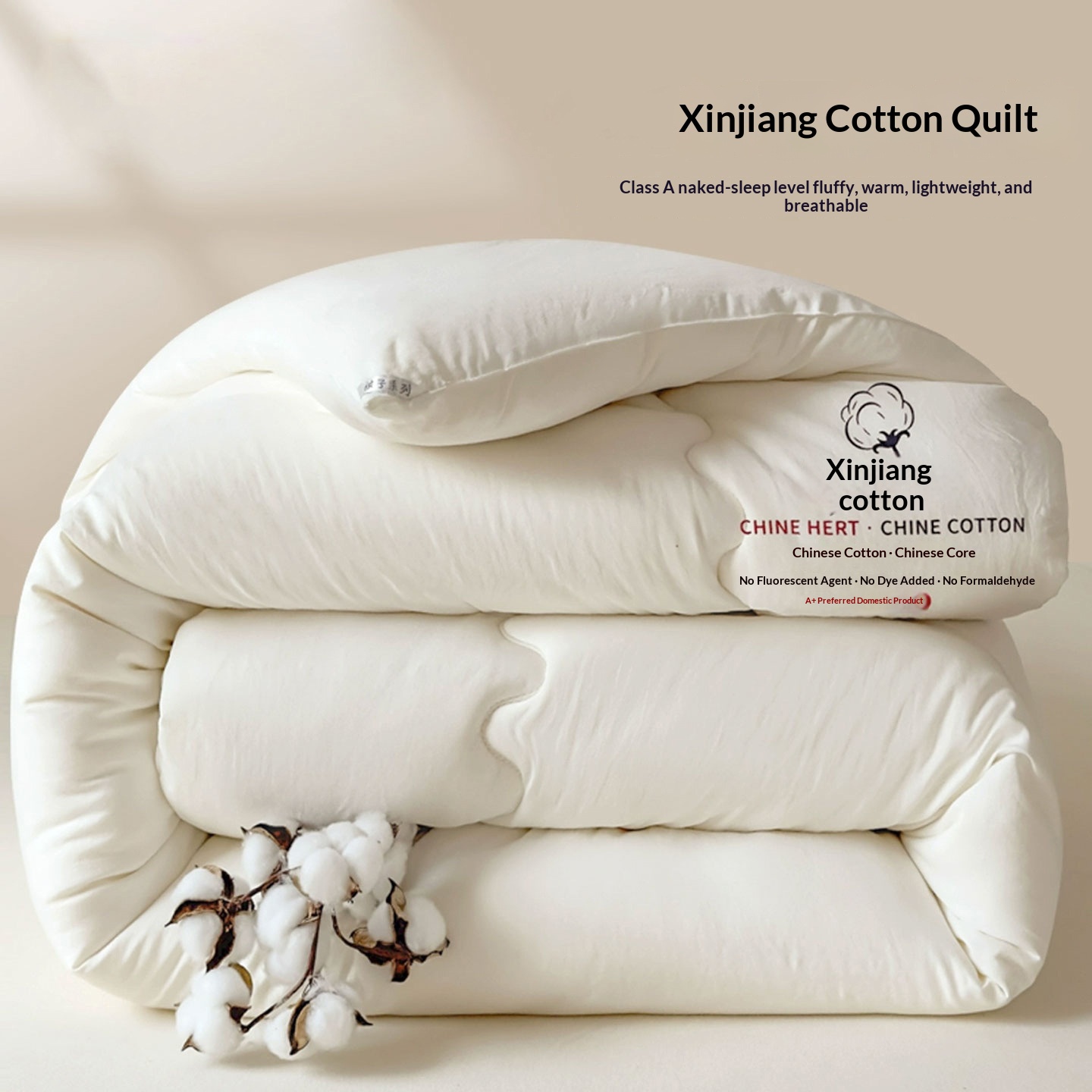 Thickened Warm Duvet Insert For Dorms Single-person Cotton Quilt