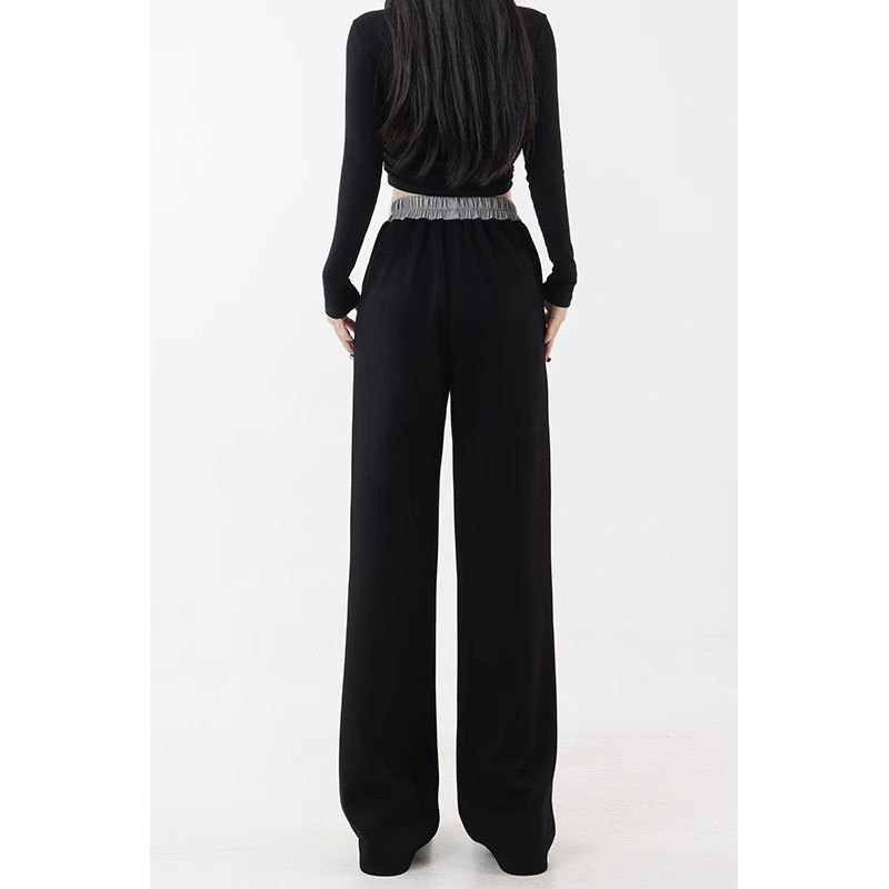 Women’s Autumn/Winter Fleece-Lined Sweatpants – Relaxed Fit with a Flattering, Streamlined Look - Image 4