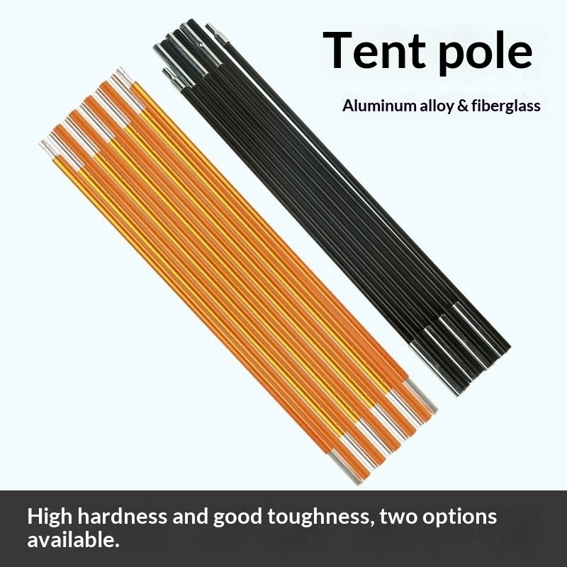 Fiberglass Poles For Single And Double-person Tents 3-4 Pole Support Design Extra-thickFoldable Outdoor Tent Poles - Image 1