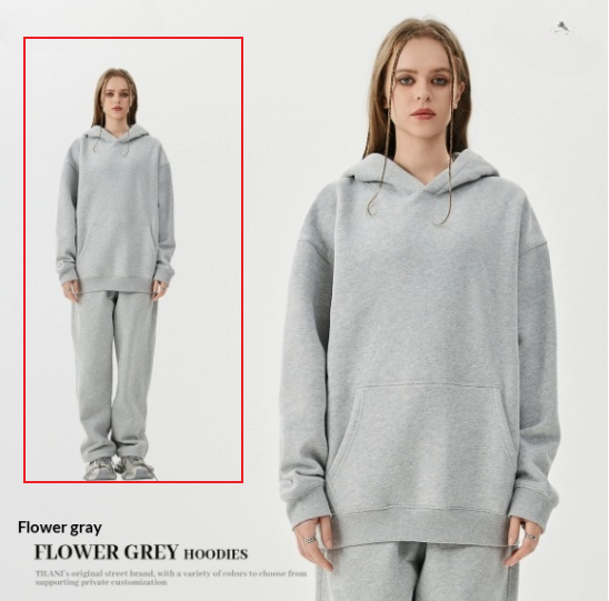 American-style Trendy Brand Fleece-lined Extra-thick Hoodie And Sweatpants Tracksuit Set