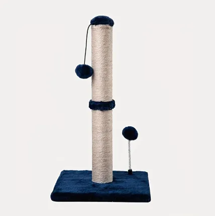 Vertical Sisal Cat Scratch Post Cat Tree For Cats To Climb Blue - Shop at LoveMi