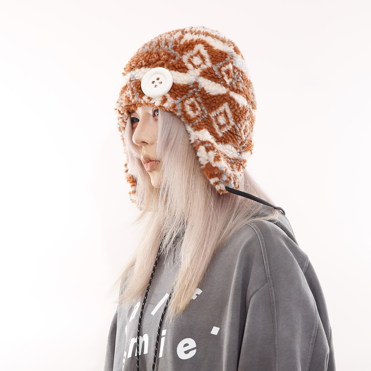Retro Ethnic-style Totem Earflap Hat
