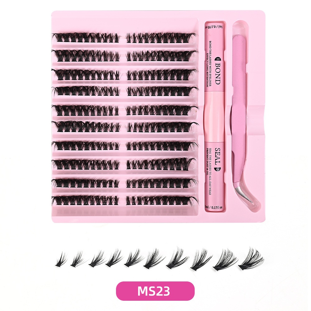 Segmented Single-Cluster DIY Eyelash Kit 6