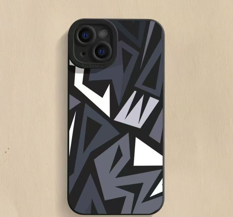 Irregular Geometric Angel Eye Phone Case