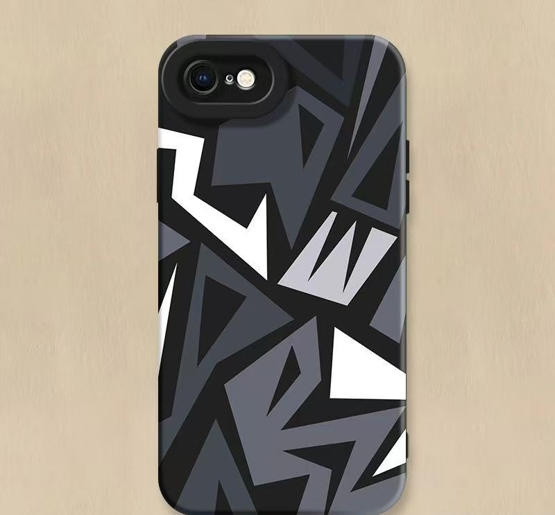 Irregular Geometric Angel Eye Phone Case - Image 4