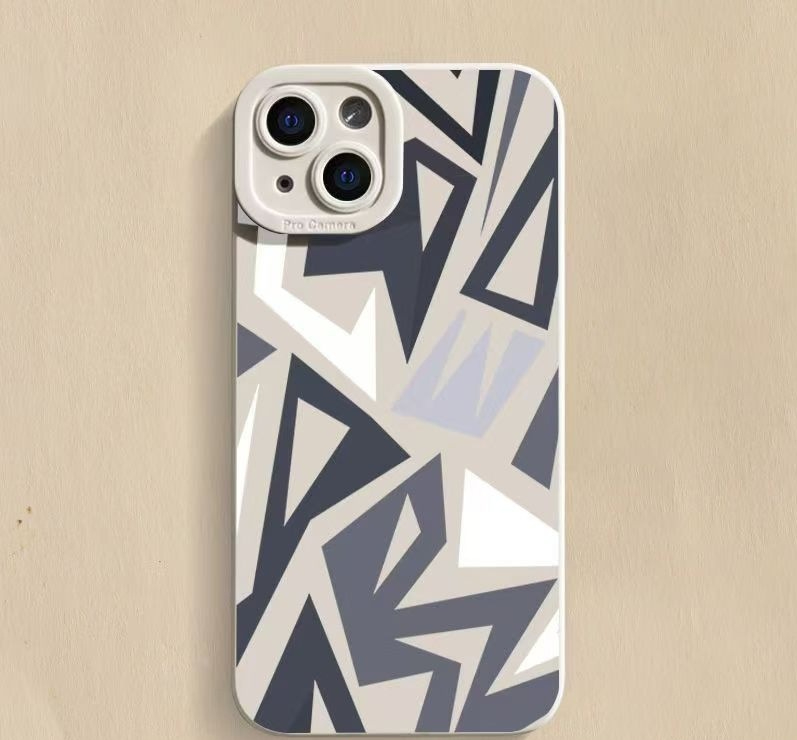 Irregular Geometric Angel Eye Phone Case - Image 5