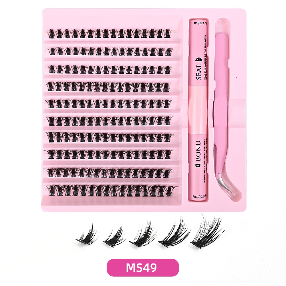 Segmented Single-Cluster DIY Eyelash Kit 10