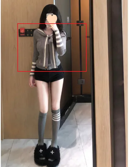 Striped Knit Top And Black High waisted Short Pants Set For Women Gray - Shop at LoveMi
