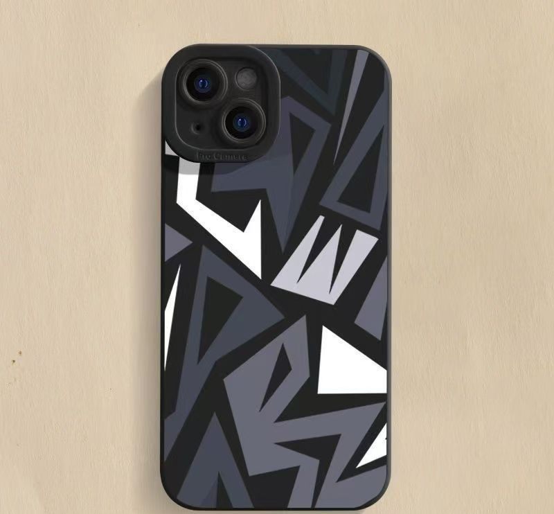 Irregular Geometric Angel Eye Phone Case