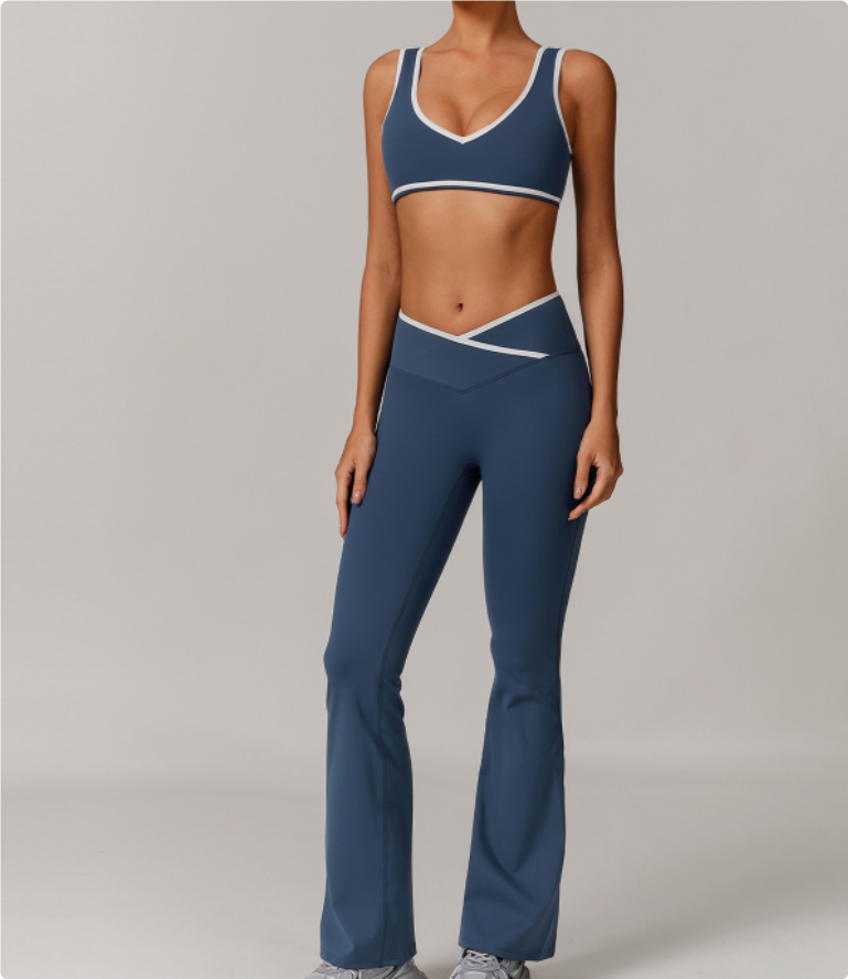 Bra Bell Bottoms Badge Blue