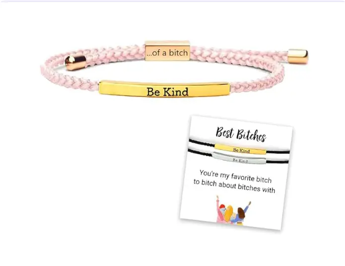 Stainless Steel Woven Engraved Bracelet