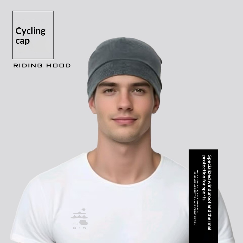 Outdoor Sports Thermal Cycling Skiing And Running Hooded Cap