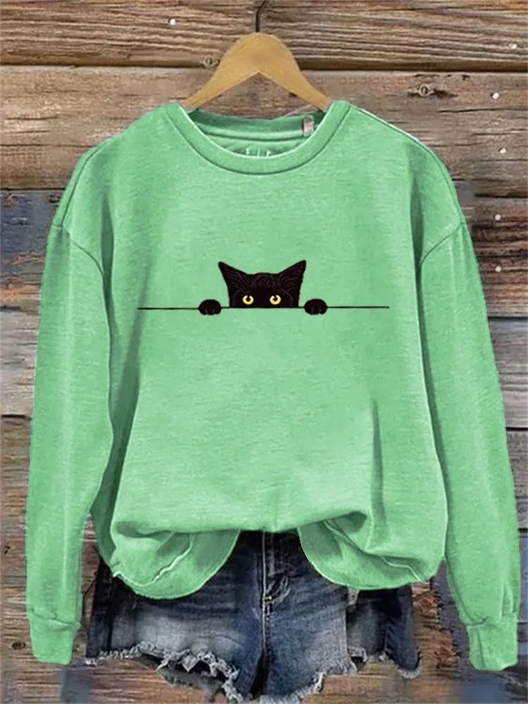 Creative Christmas Men's And Women's Loose Round Neck Sweater - 04Ylwy032-5Xl