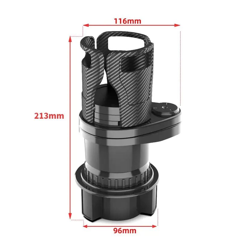 Car Cup Holder Extender Storage Rack
