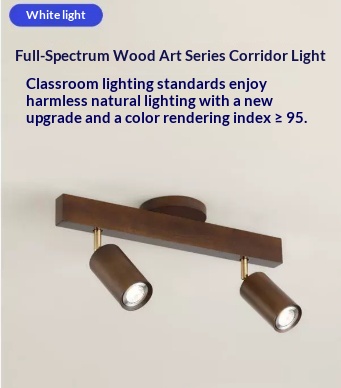 Modern Minimalist Log Style Spotlight Living Room Lamp Bedroom - Image 5