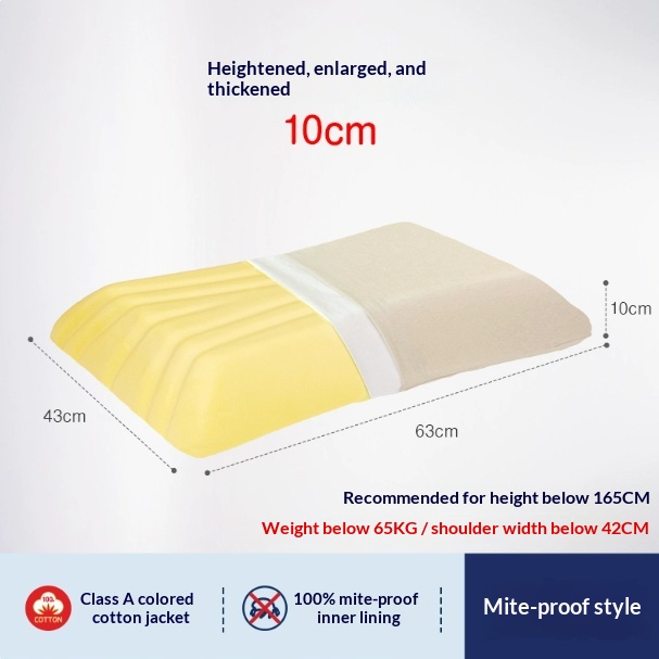 Thickened High-Loft Pillow – Supportive, Non-Flattening Design Ideal for Side Sleepers - Image 2