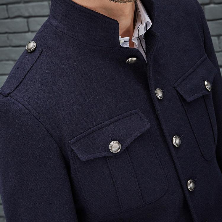New Vintage-style Men's Business Slim-fit Short Coat - Image 3