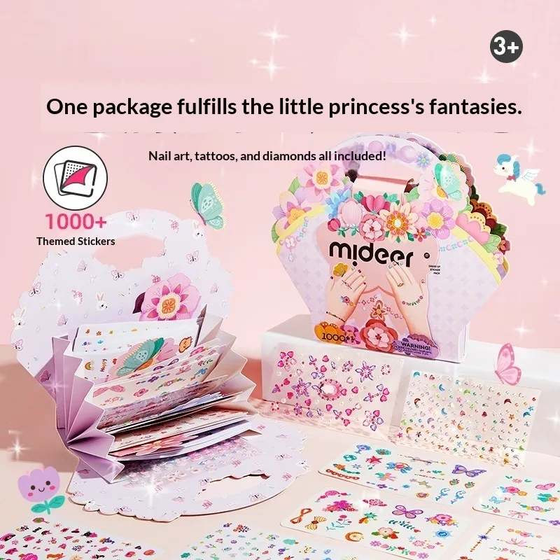 Princess Fantasy Girl Tattoo Garden Elf Full-Set