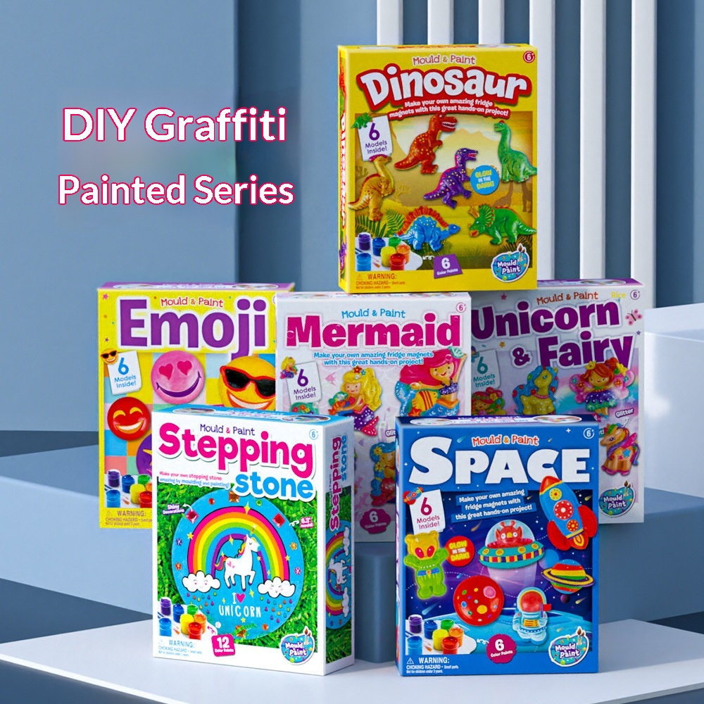 Children's DIY Blank White Plaster For Painting And Doodling