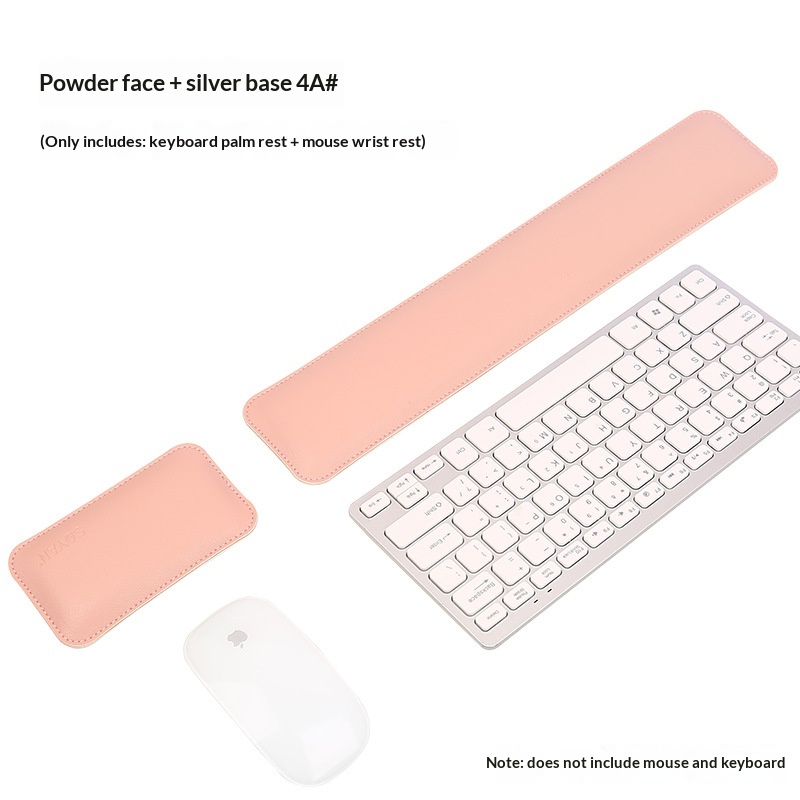 Double-sided Leather Mouse Wrist Rest Pad