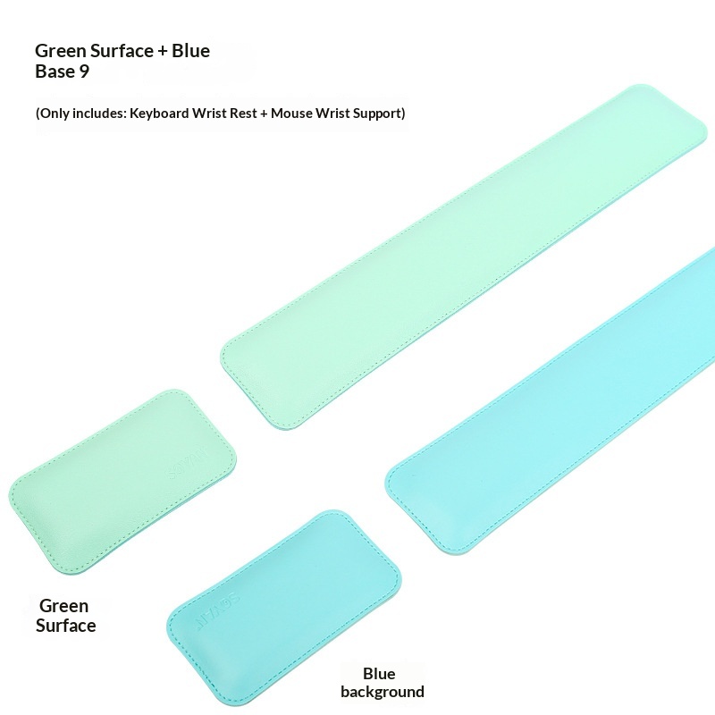 Double-sided Leather Mouse Wrist Rest Pad