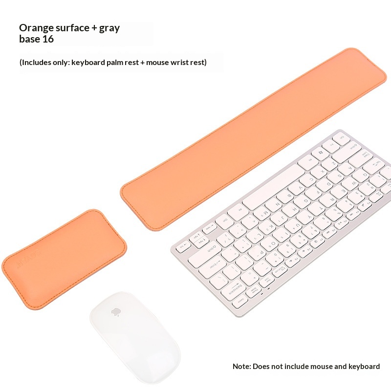 Double-sided Leather Mouse Wrist Rest Pad
