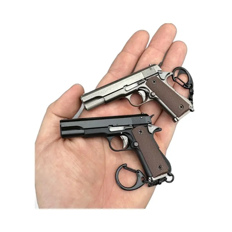 Drop-shipping Service Available 13 Scale Model 1911 Colt Pistol Keychain